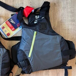 Speedo Paddle Sport Life Vest L/XL USCG Approved PFD NWT